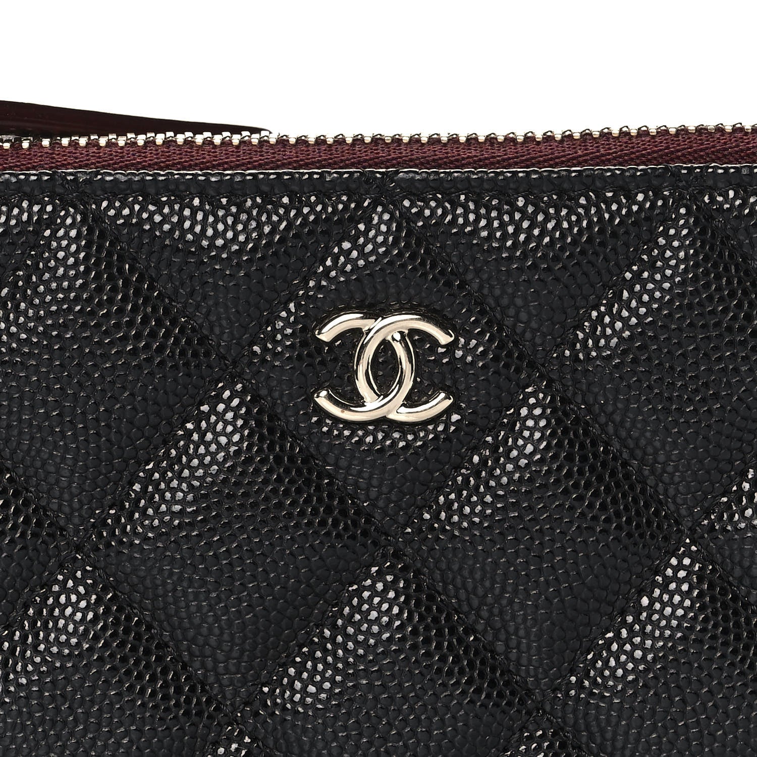 Chanel Caviar Quilted Small Pouch Black 10 of 11