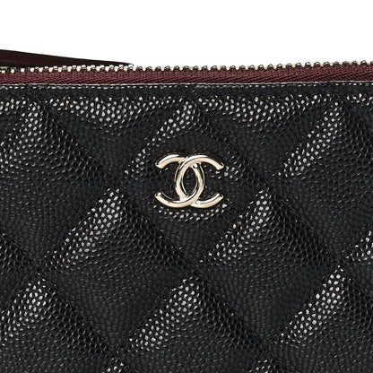 Chanel Caviar Quilted Small Pouch Black 10 of 11