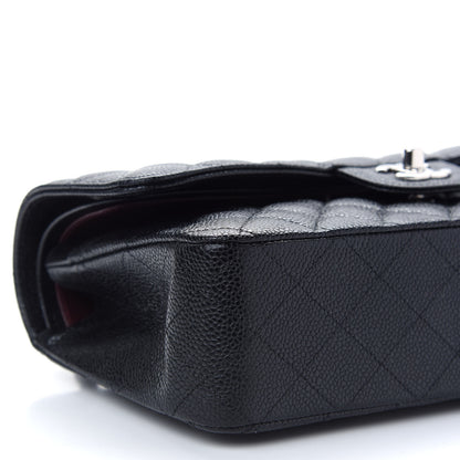 Chanel Caviar Quilted Medium Double Flap Black 8 of 9