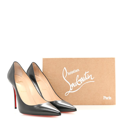 Christian Louboutin Shiny Nappa Decollete 554 100 Pumps 40.5 Black 9 of 9