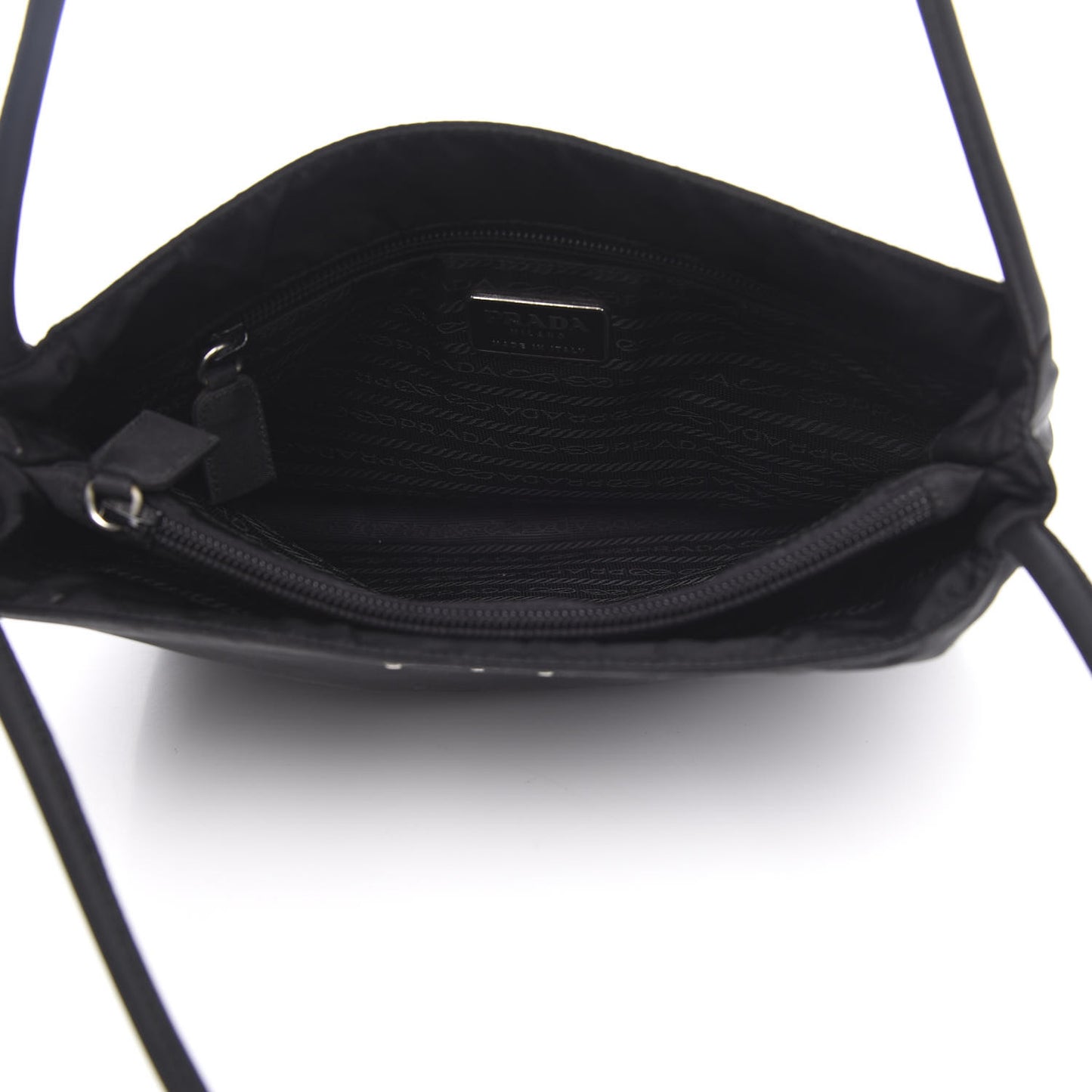 Tessuto Nylon Vela Shoulder Bag Black