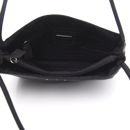 Prada Tessuto Nylon Vela Shoulder Bag Black 5 of 11