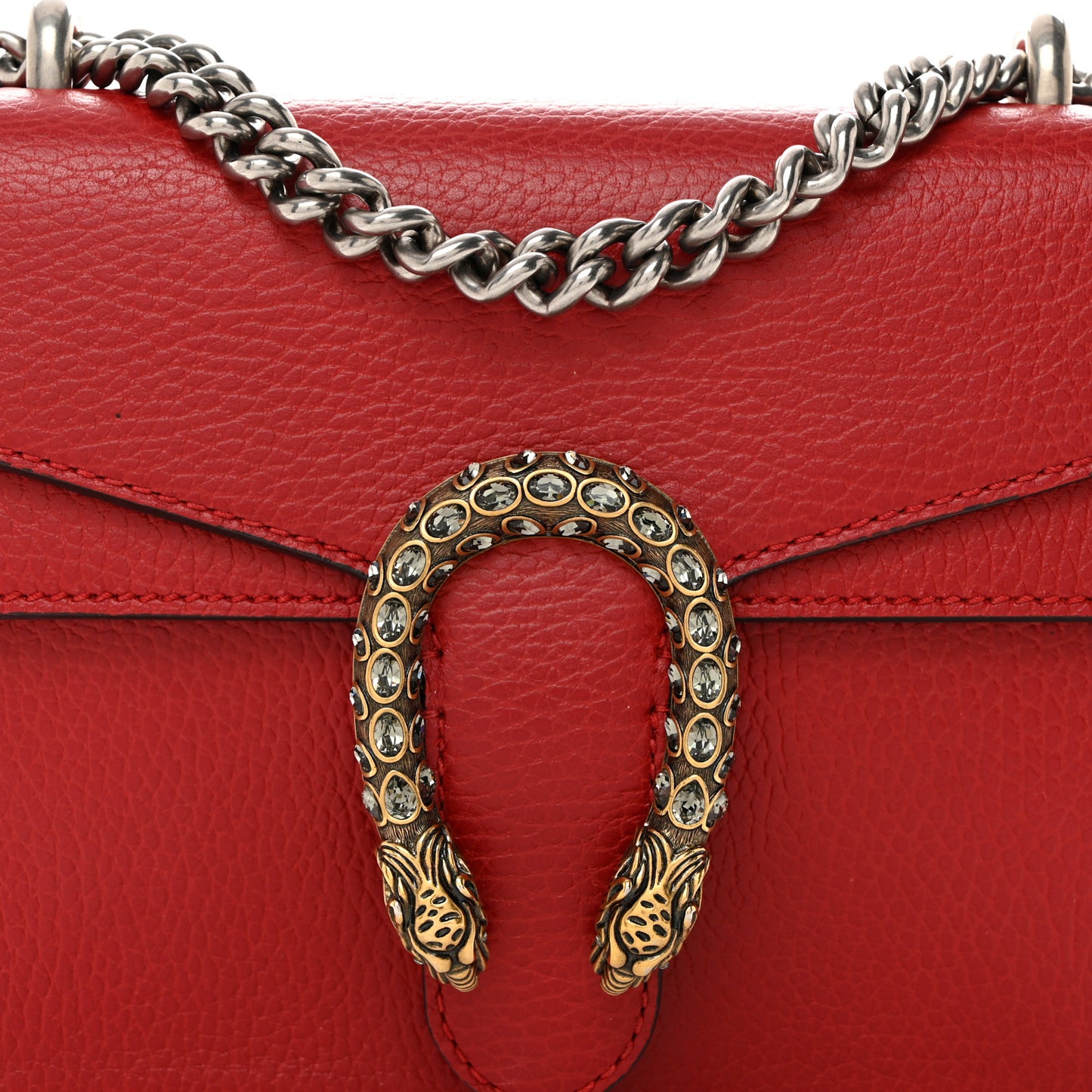 Calfskin Mini Dionysus Shoulder Bag Hibiscus Red