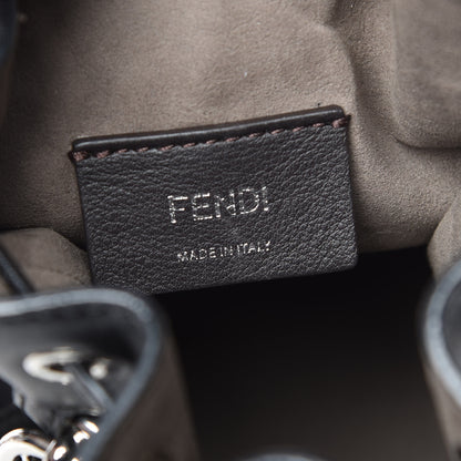 Fendi Vitello Liberty Pearl F is Fendi Mini Mon Tresor Bucket Bag Black 6 of 9