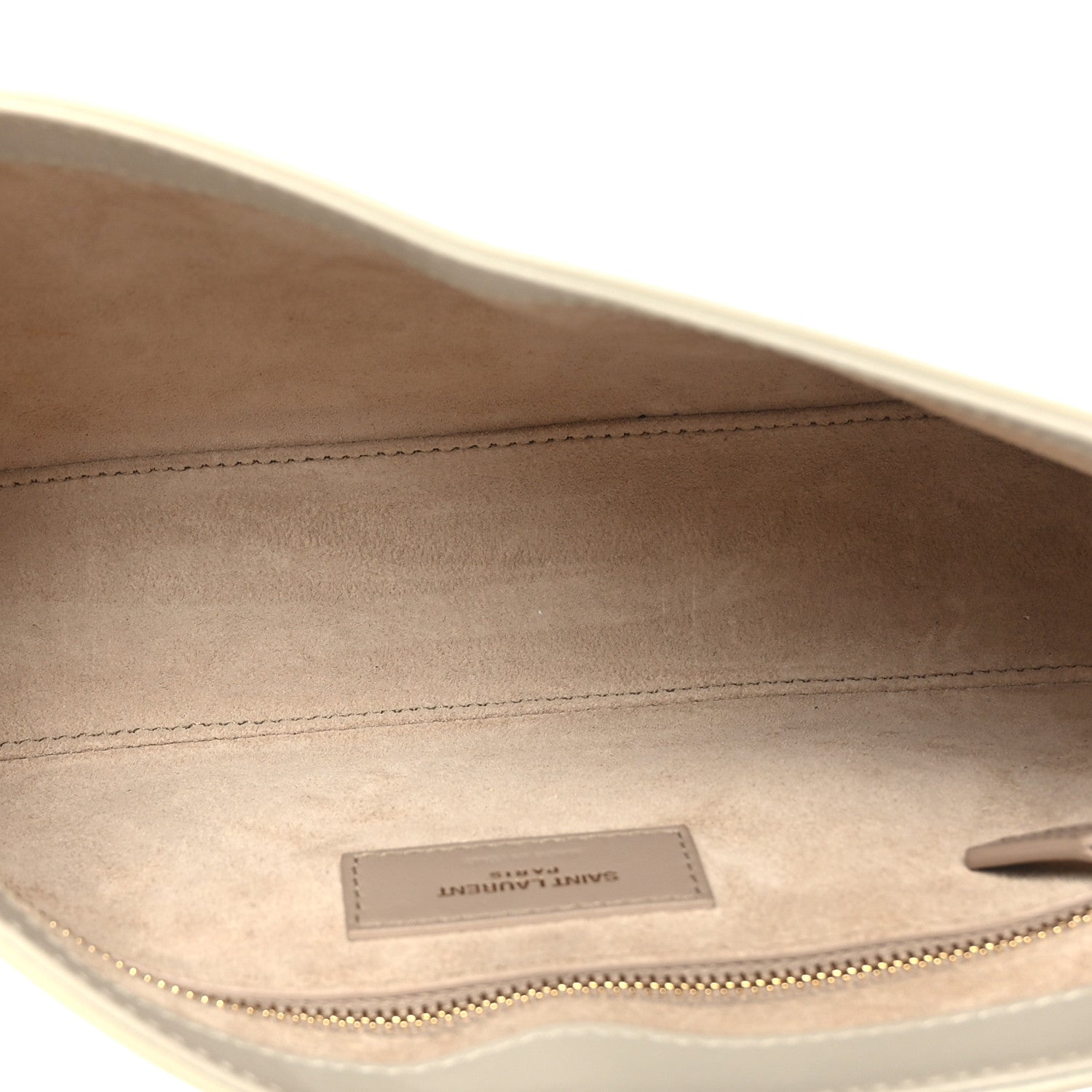Saint Laurent Smooth Calfskin Le 5 A 7 Hobo Blanc Vintage 5 of 8