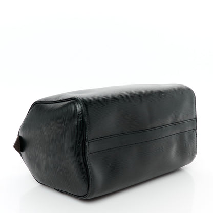 Louis Vuitton Epi Speedy 25 Black 4 of 13