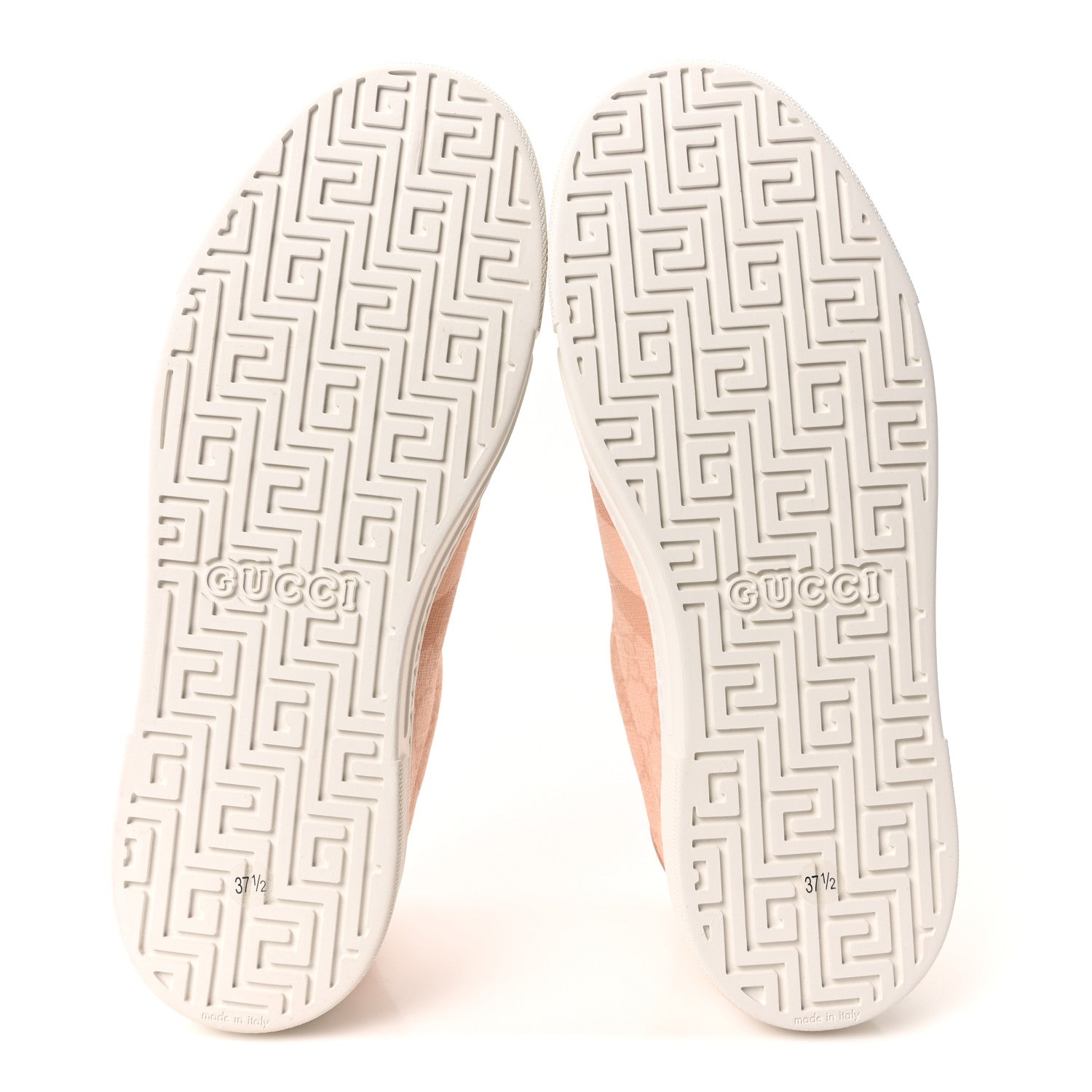 Gucci GG Supreme Tonal Web Womens New Ace Sneakers 37.5 Pink 6 of 10