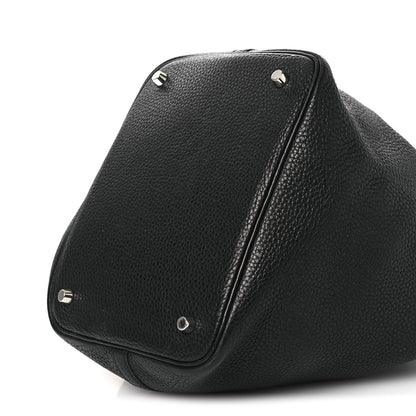 Hermes Taurillon Clemence Picotin Lock 22 MM Black 10 of 12