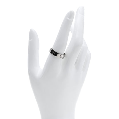 Cartier 18K White Gold 5.5mm LOVE Ring 60 9 2 of 5