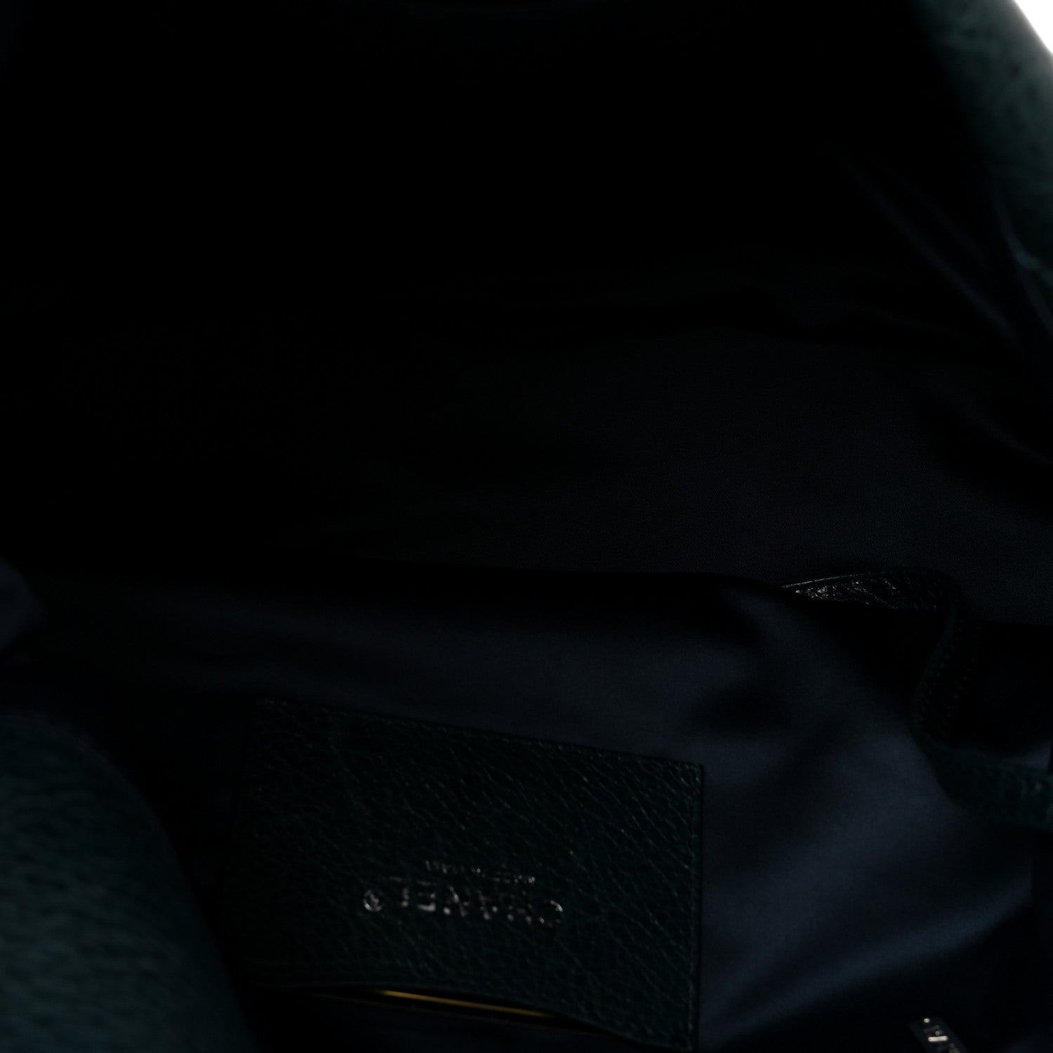 Chanel Glazed Calfskin Stitched XL On The Road Flap Blue 5 of 10