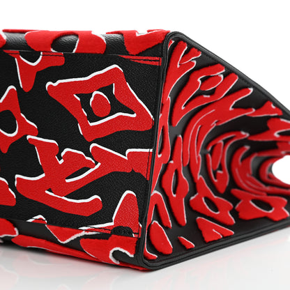 Louis Vuitton X UF Tufted Monogram Onthego GM Black Red 9 of 9