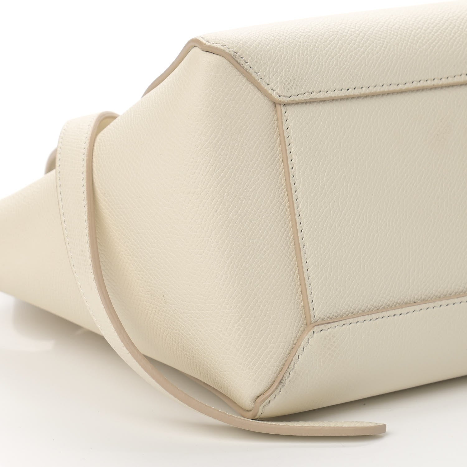 Celine Grained Calfskin Nano Belt Bag Linen 9 of 12