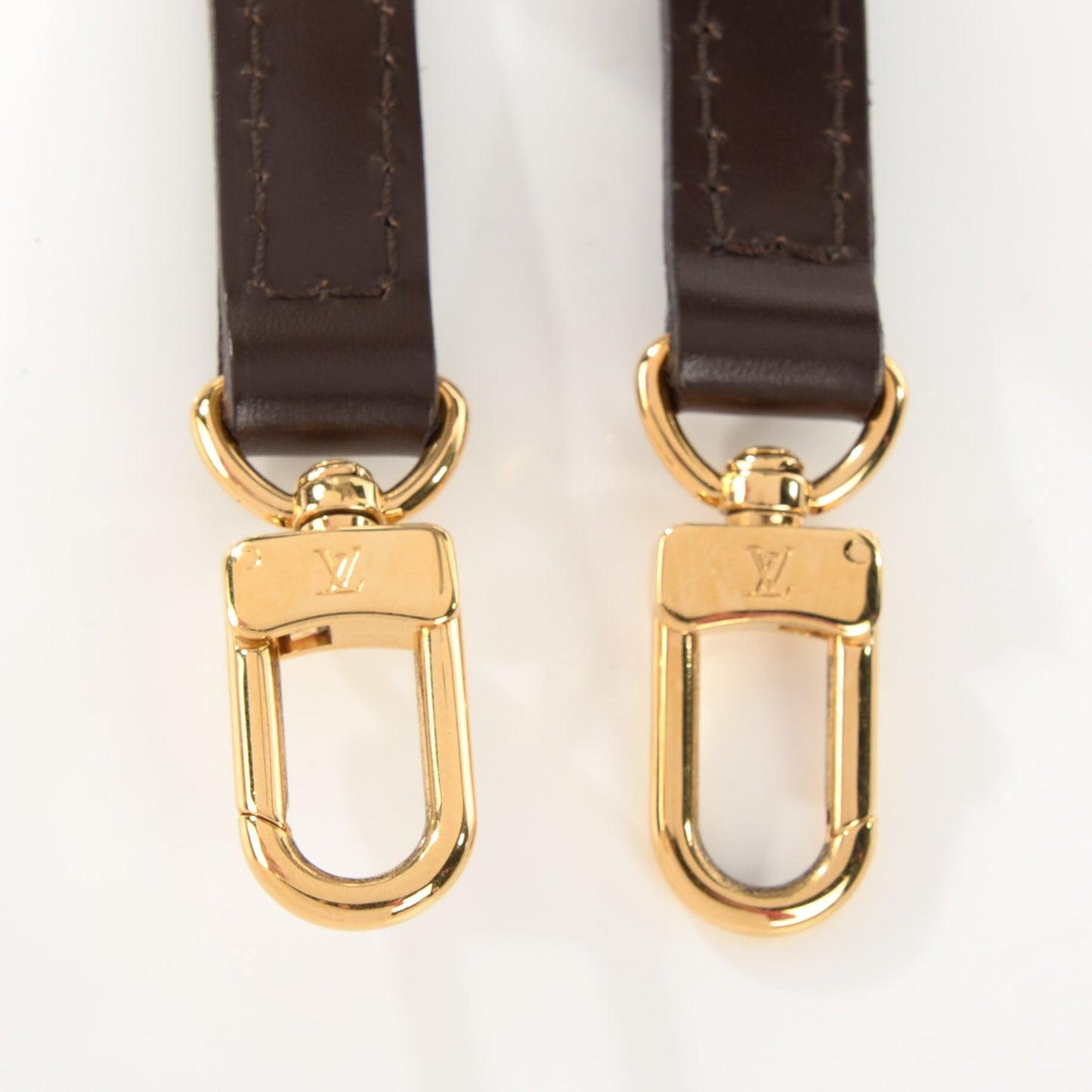 Calfskin Shoulder Strap Brown