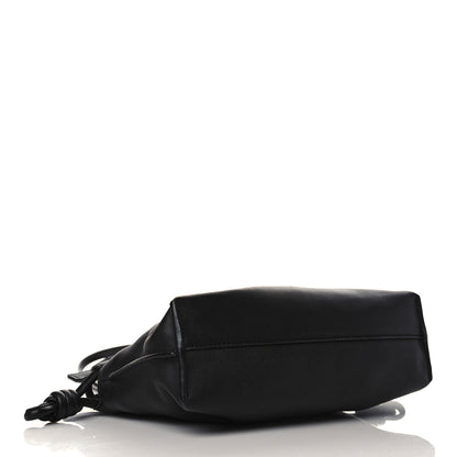 Loewe Calfskin Mini Flamenco Knot Clutch Black 4 of 9