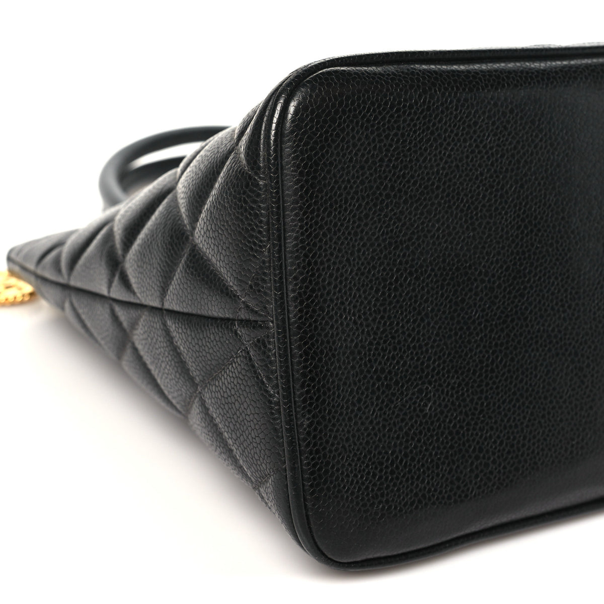 Chanel Caviar Quilted Medallion Tote Black 9 of 10