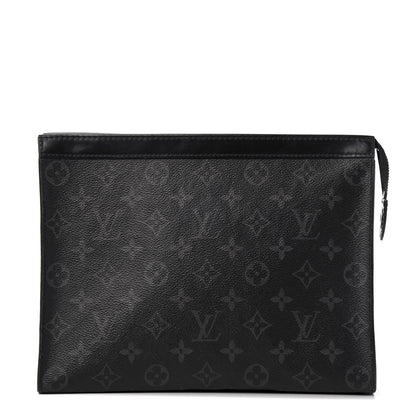 Louis Vuitton Monogram Eclipse Pochette Voyage MM 1 of 9