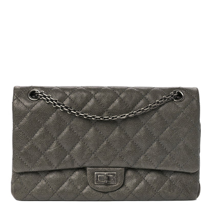 Chanel Caviar Quilted 2.55 Reissue 226 Flap Grey 1 of 11