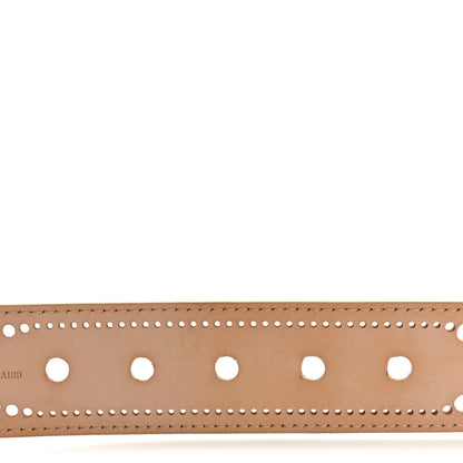 Louis Vuitton Nomade Perforation Belt 90 36 White 4 of 6