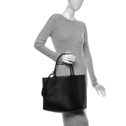 Gucci Calfskin GG Supreme Monogram Caleido Large Reversible Tote Black 2 of 17
