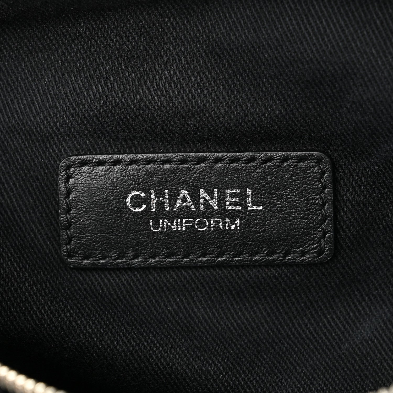 Chanel Calfskin Quilted Waist Belt Bag Black 6 of 13