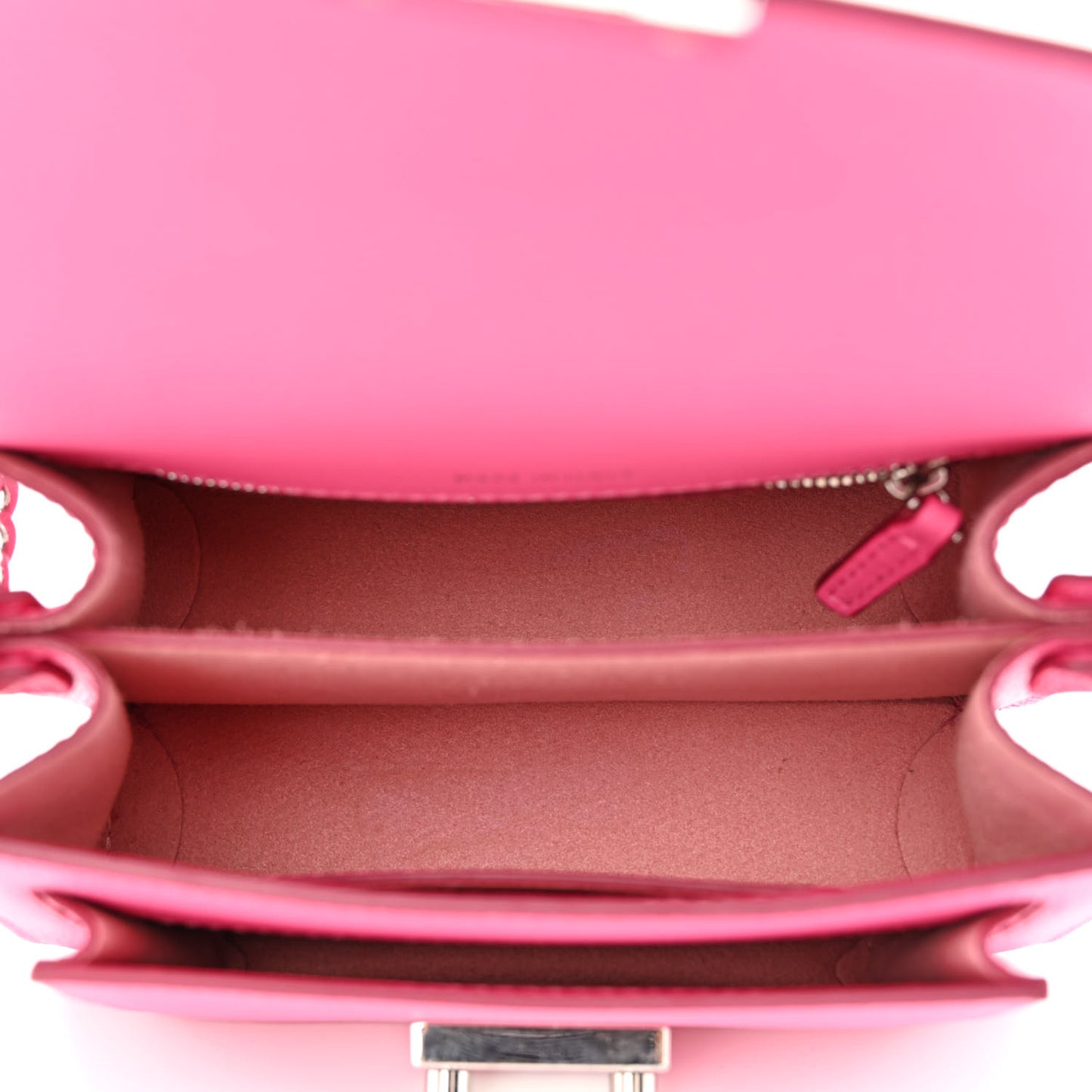 Grained Calfskin Park Avenue Calfskin Mini Patricia Crossbody Bag Sugar Pink
