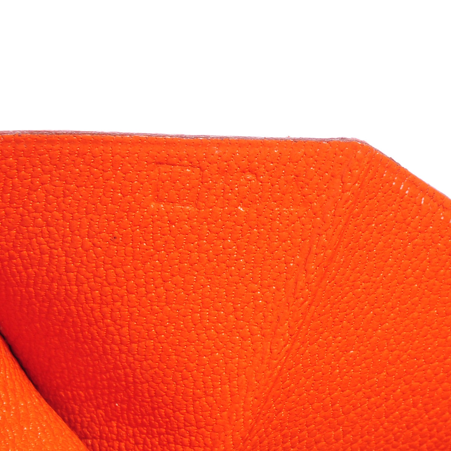 Shiny Niloticus Crocodile Bearn Wallet Orange