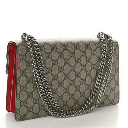 Gucci GG Supreme Monogram Small Dionysus Shoulder Bag Red 3 of 11