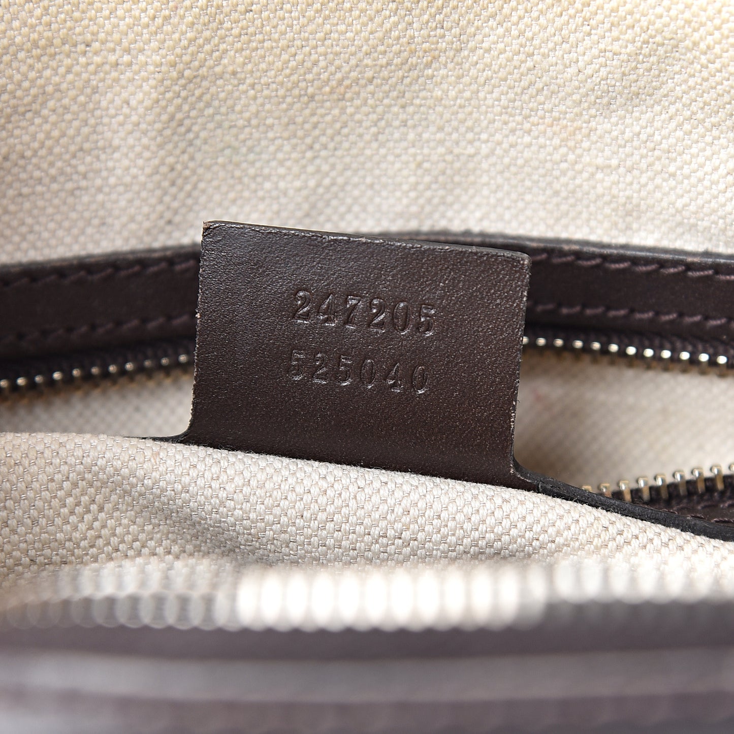 Monogram Vintage Web Medium Boston Dark Brown