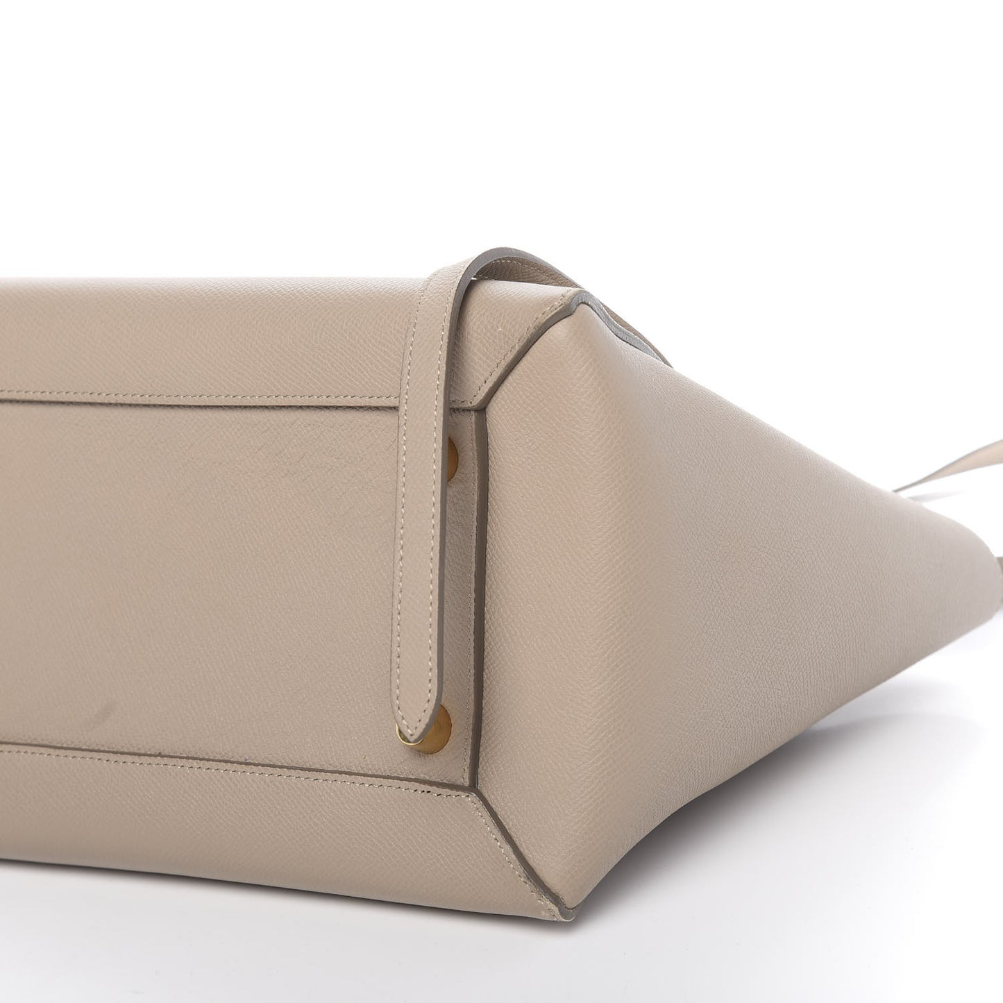 Grained Calfskin Mini Belt Bag Light Taupe