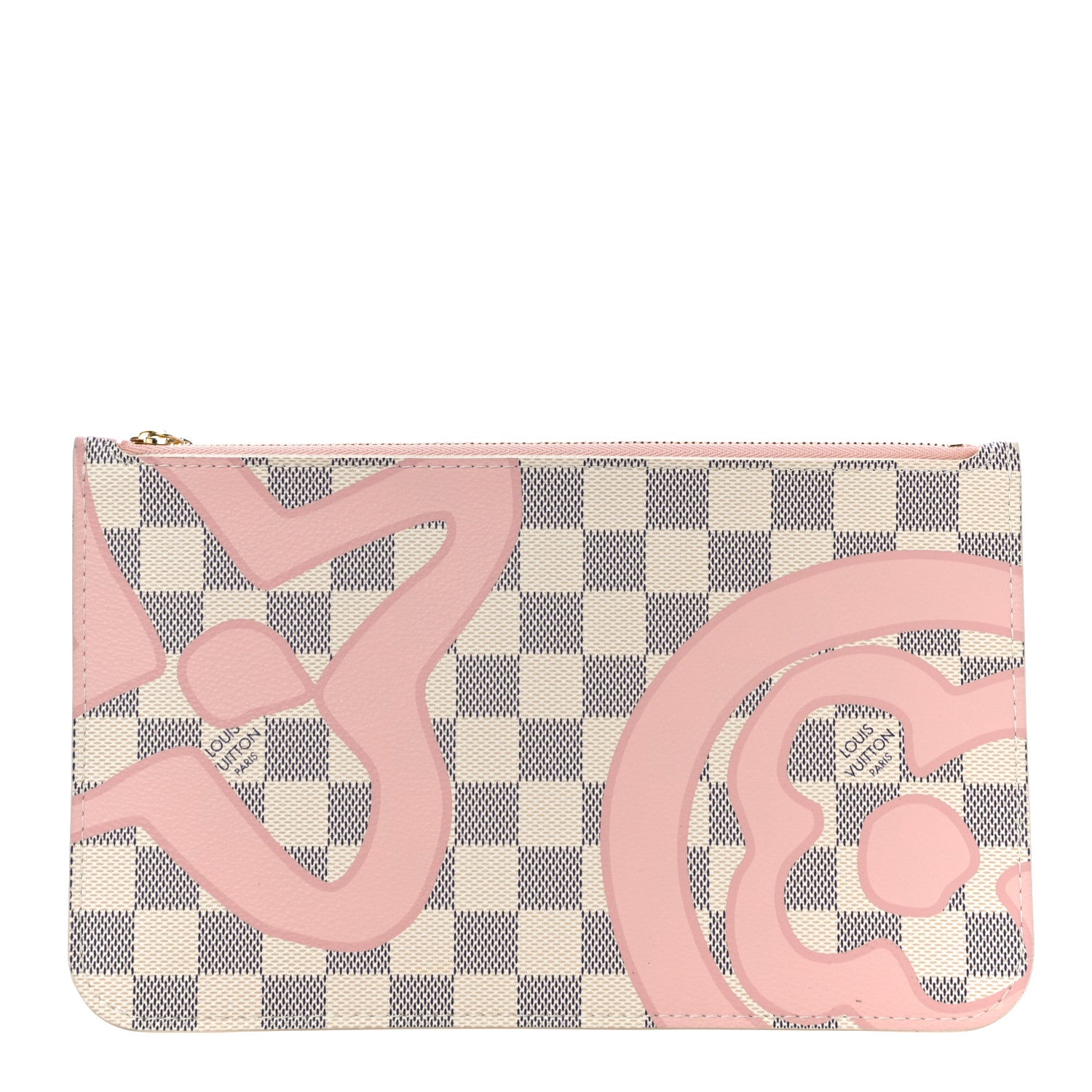 Louis Vuitton Damier Azur Tahitienne Neverfull MM GM Pochette 1 of 11