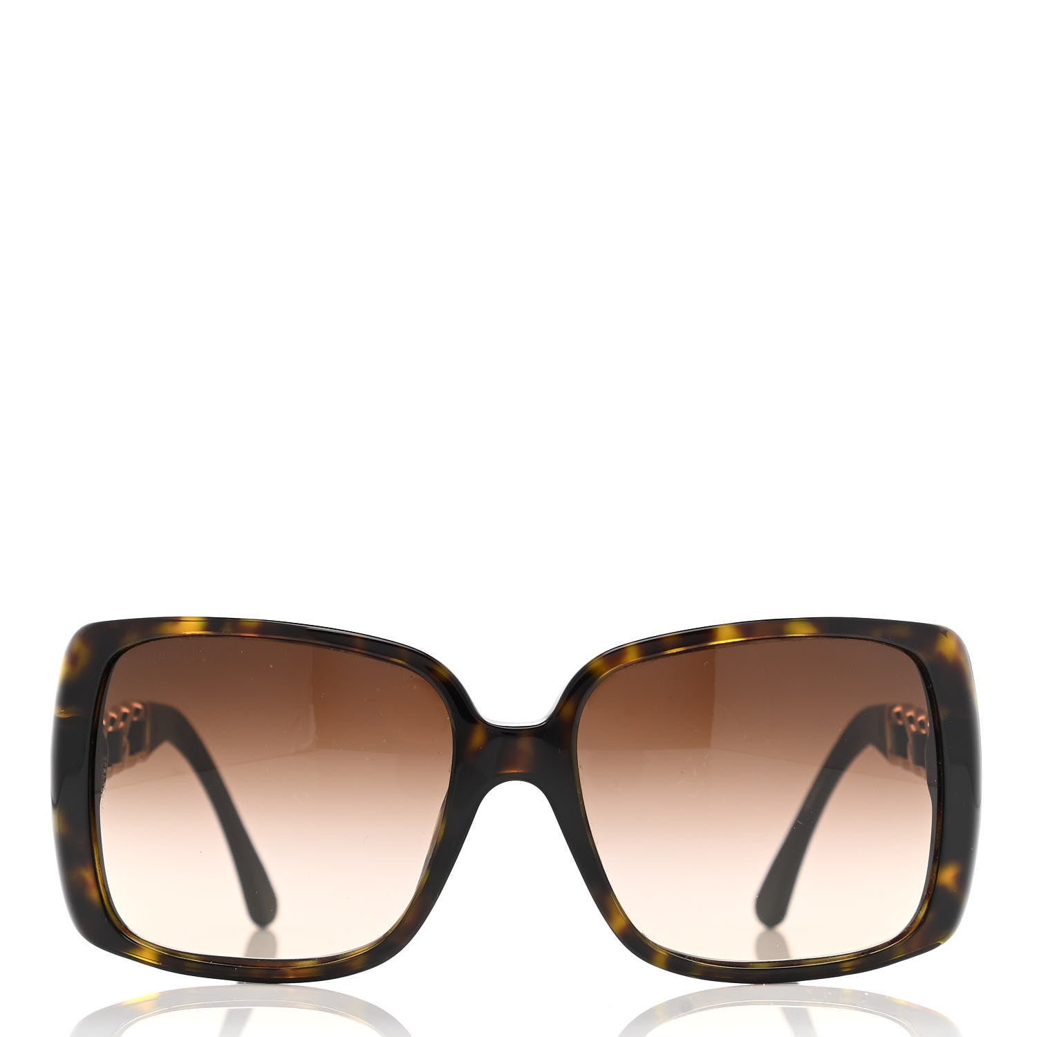 Chanel Tortoise Shell Chain Sunglasses 5208-Q 2 of 8