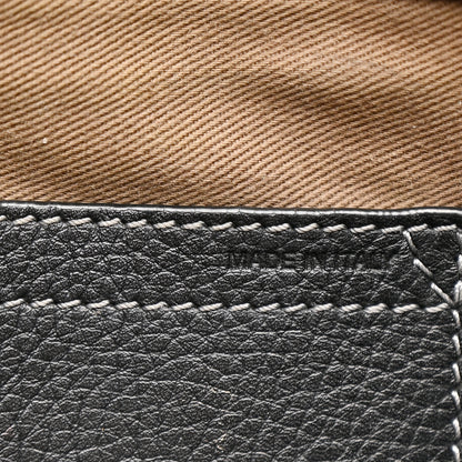 Chloe Calfskin Medium Marcie Round Crossbody Bag Black 7 of 16
