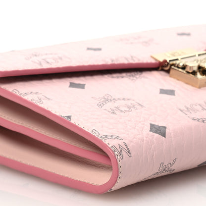 MCM Visetos Medium Patricia Wallet On Chain Soft Pink 10 of 11