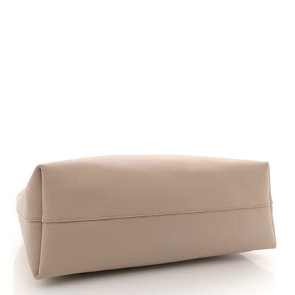 Saint Laurent Calfskin Large Shopping Tote Dark Beige 5 of 10