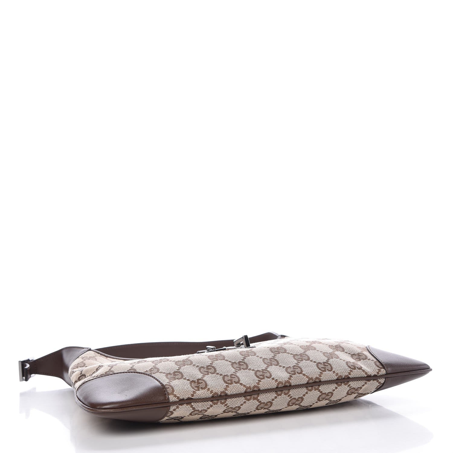 Gucci Monogram Small Jackie O Hobo Brown 4 of 10