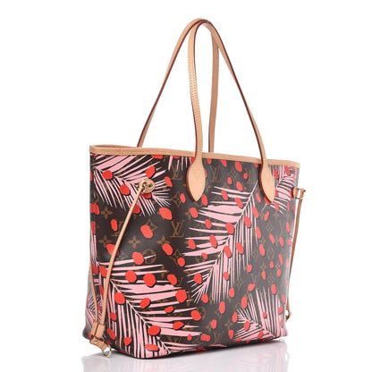 Louis Vuitton Monogram Jungle Dots Neo Neverfull MM Sugar Pink Poppy 3 of 7