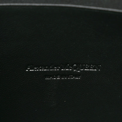 Alexander McQueen Calfskin Graffiti Zip Pouch Black 6 of 6