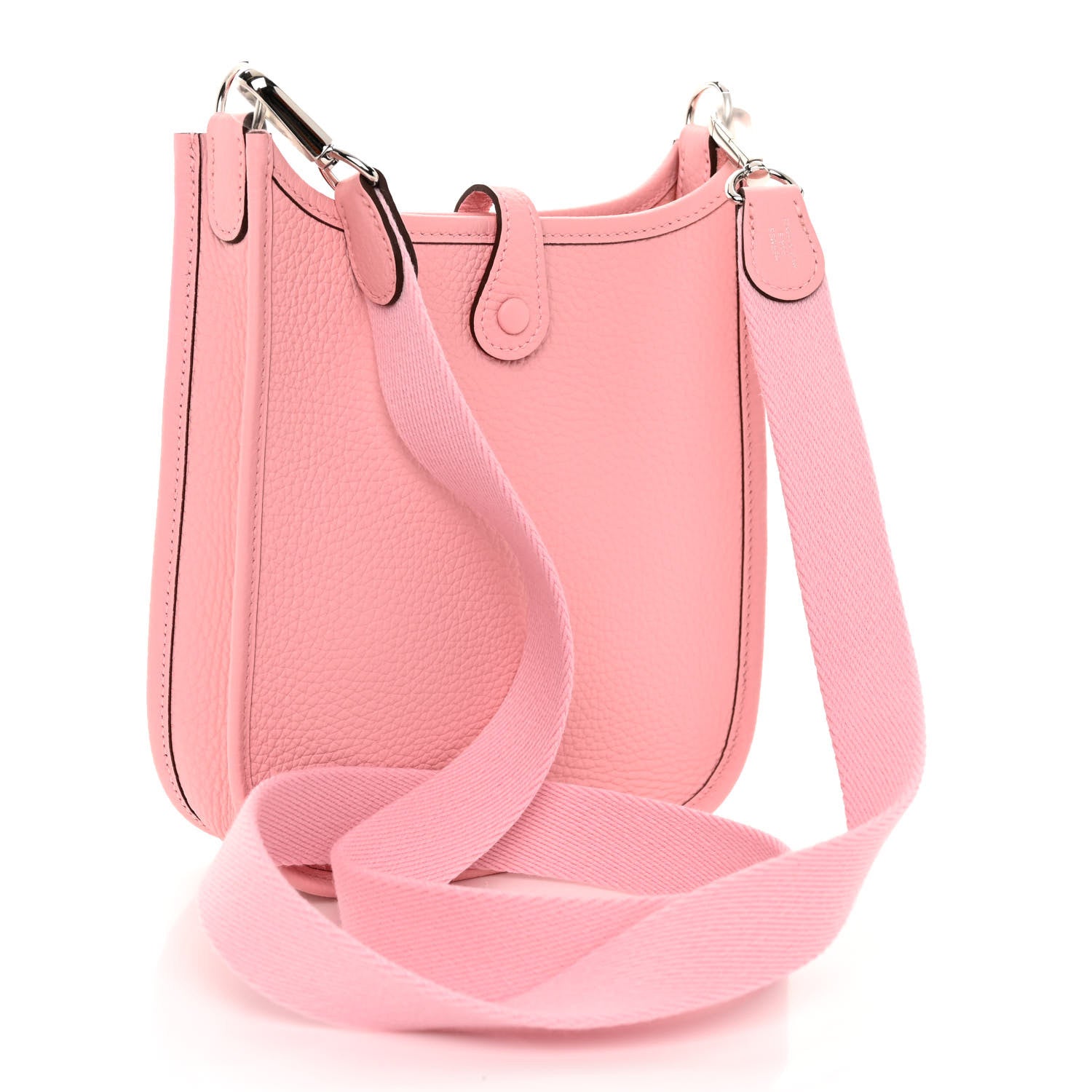 Hermes Taurillon Clemence Evelyne TPM Rose Sakura 3 of 10