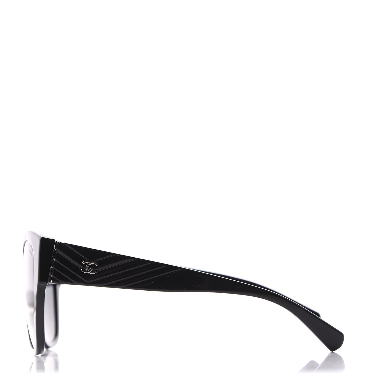 Acetate Polarized Butterfly CC Sunglasses 5412 Black