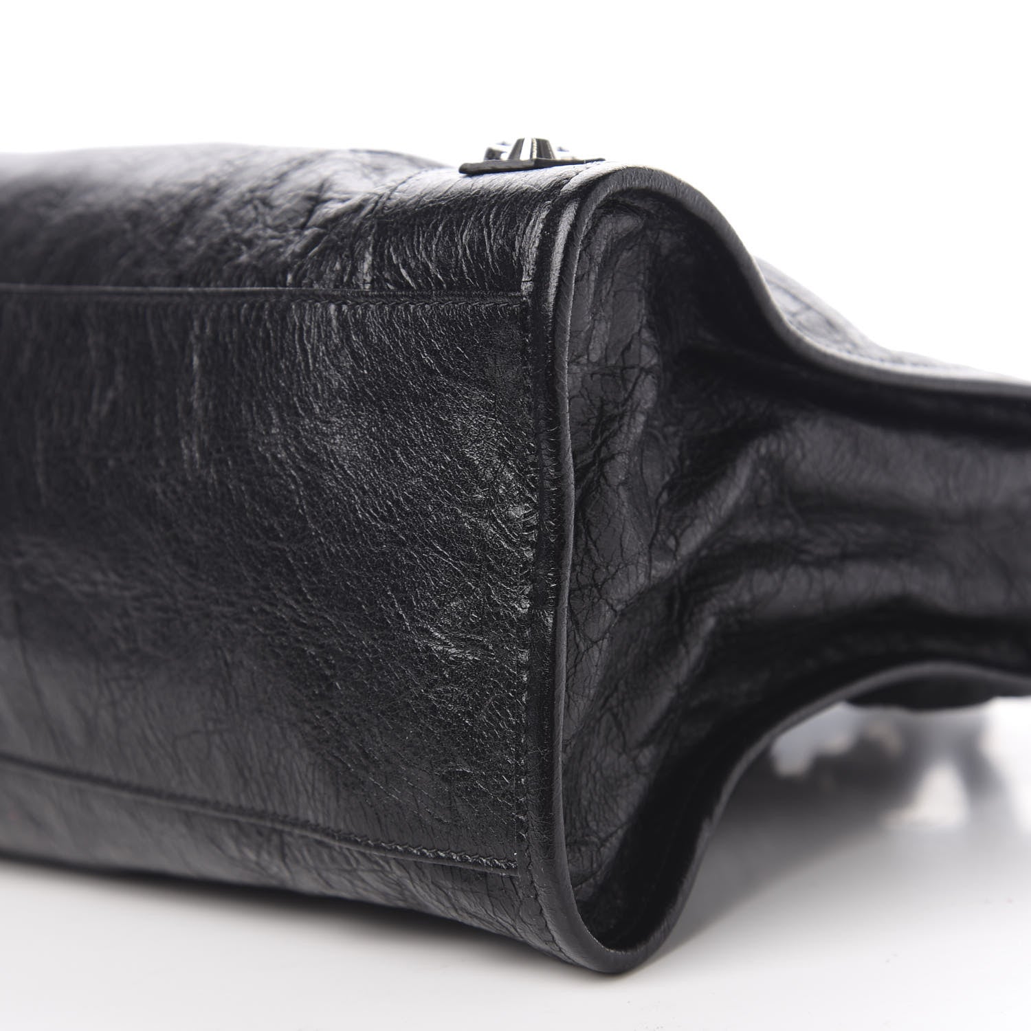 Balenciaga Agneau Classic Silver Hardware City Black 8 of 9