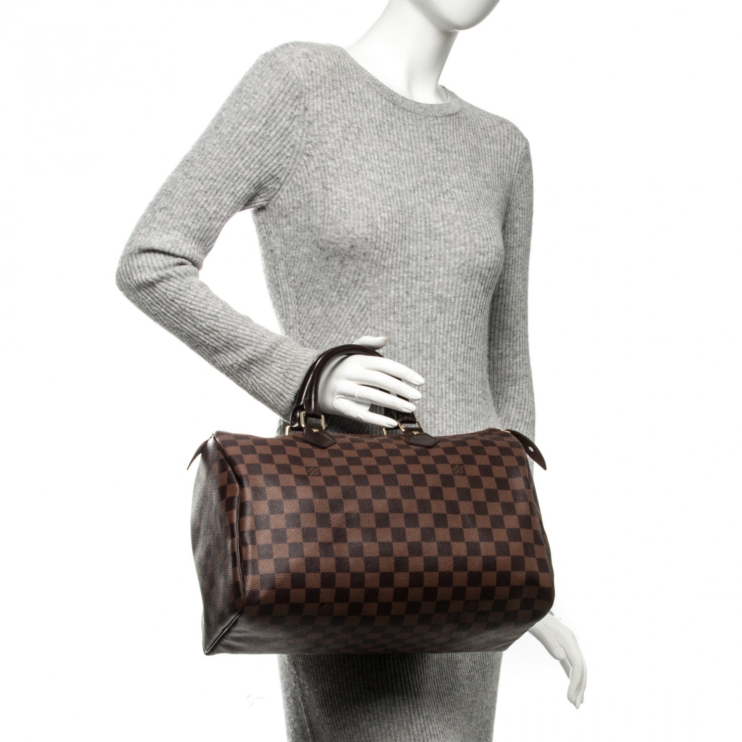 Louis Vuitton Damier Ebene Speedy 35 2 of 8