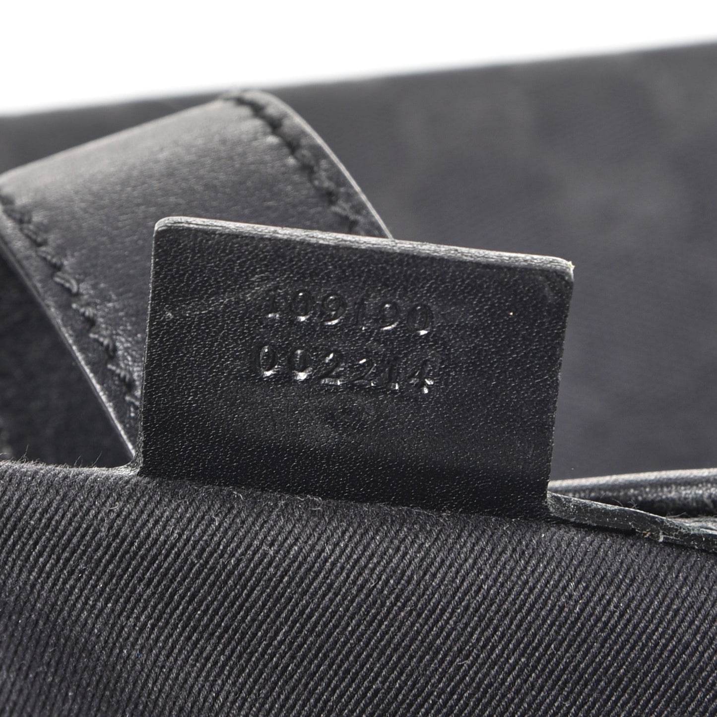 Monogram Large Shoulder Bag Black