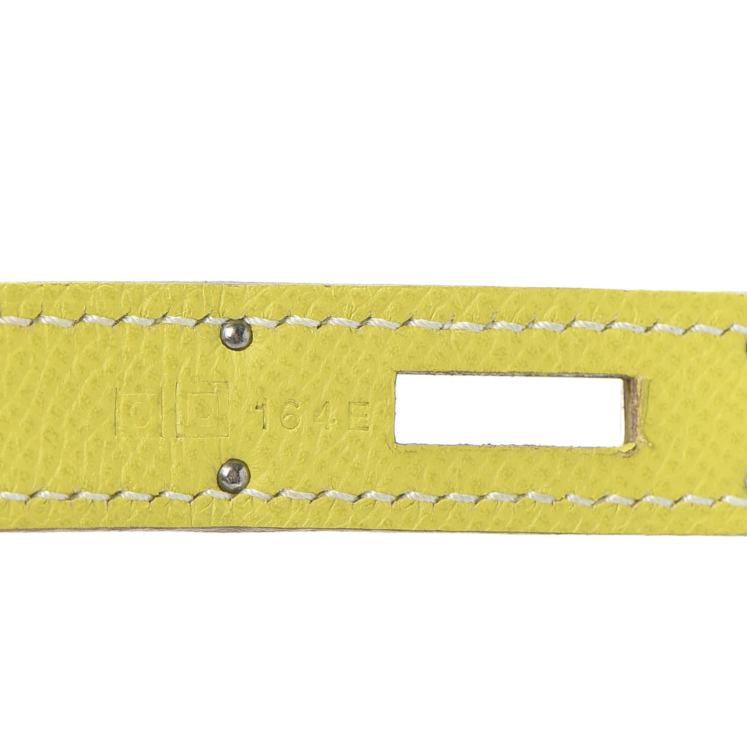 Hermes Epsom Candy Birkin 30 Lime Gris Perle 27 of 34