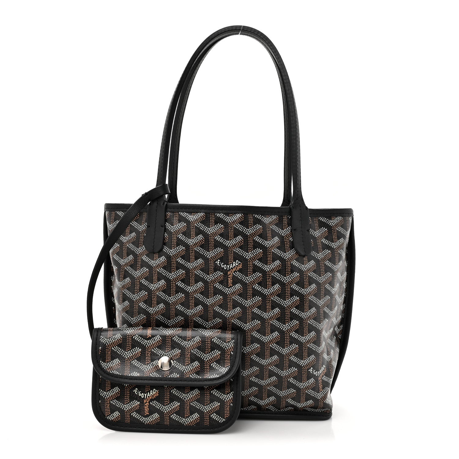 Goyard Goyardine Reversible Mini Anjou Black 3 of 17