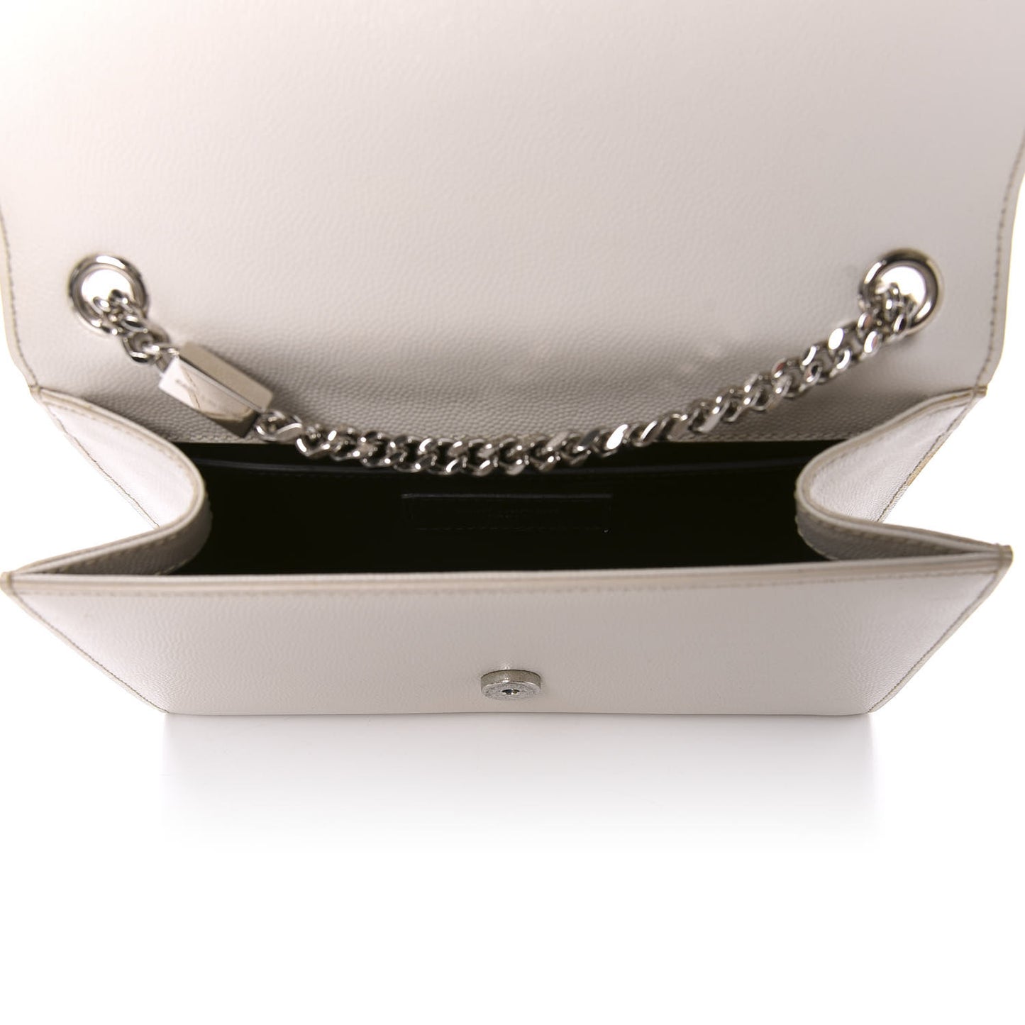 Grain De Poudre Small Monogram Kate Satchel Optical White