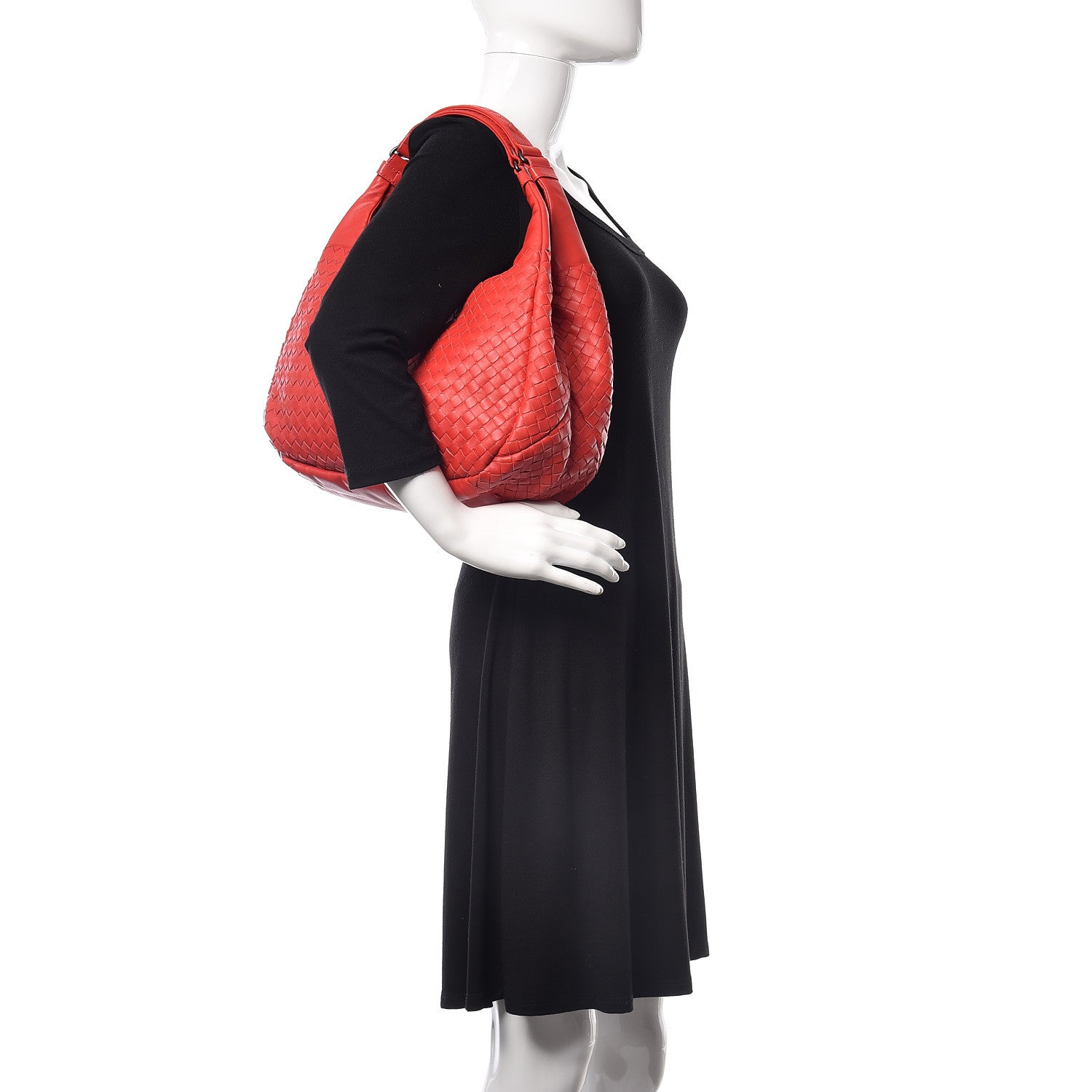 Bottega Veneta Nappa Intrecciato Medium Campana Flame 2 of 10