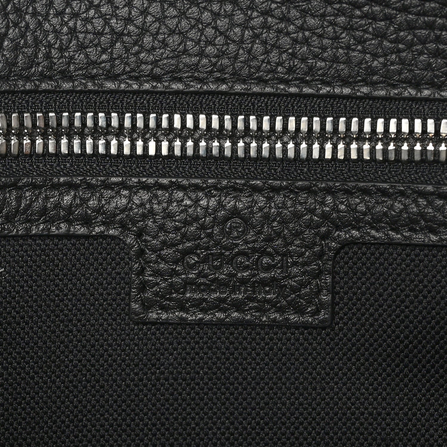 Gucci Calfskin Web Medium Business Case Black 6 of 10