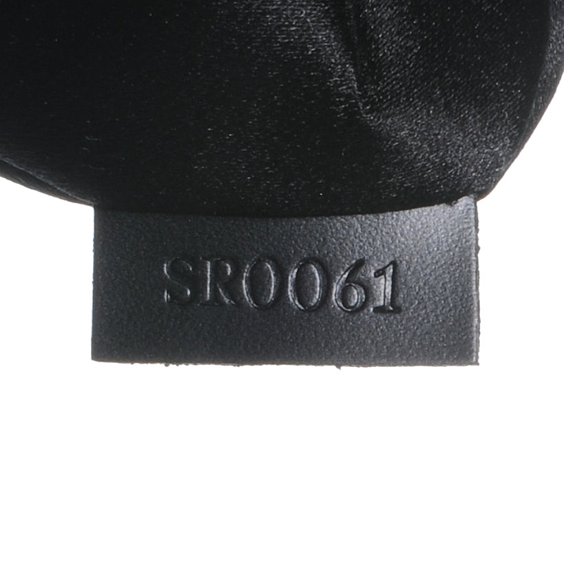 Satin Monogram Little Boulogne Black