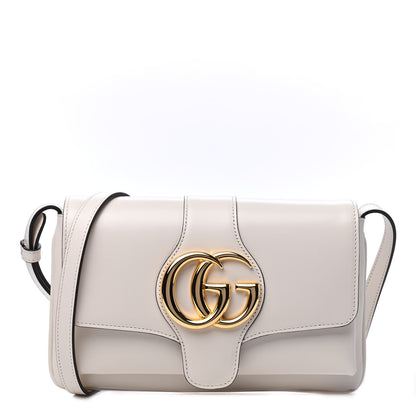 Gucci Calfskin Small Arli Flap Shoulder Bag Mystic White 1 of 6