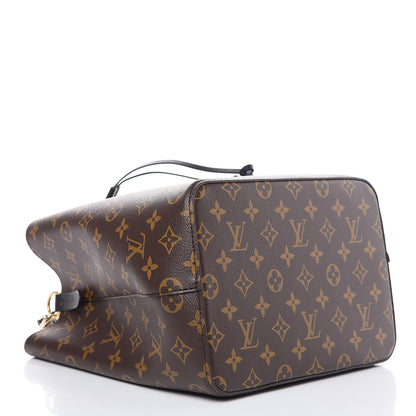 Louis Vuitton Monogram Neonoe MM Black 4 of 9